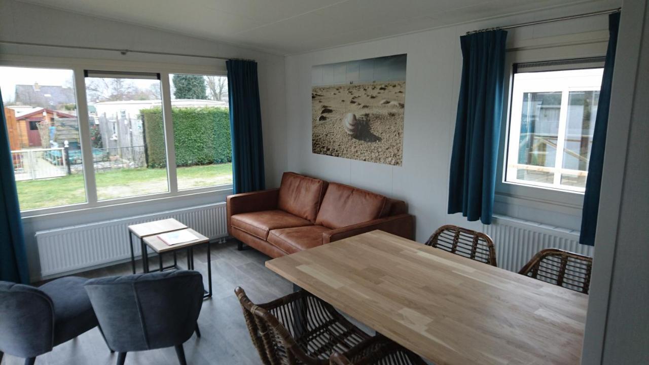Camping De Duinhoeve Chalet Schelp Not For Companies Nieuw-Haamstede Esterno foto