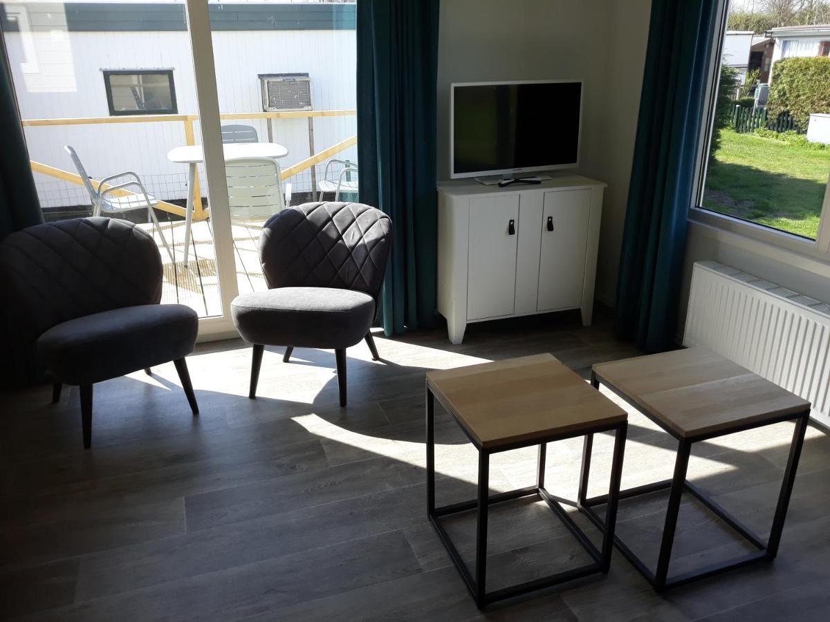 Camping De Duinhoeve Chalet Schelp Not For Companies Nieuw-Haamstede Esterno foto