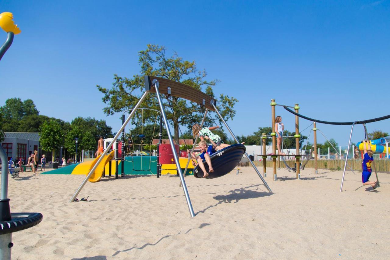 Camping De Duinhoeve Chalet Schelp Not For Companies Nieuw-Haamstede Esterno foto