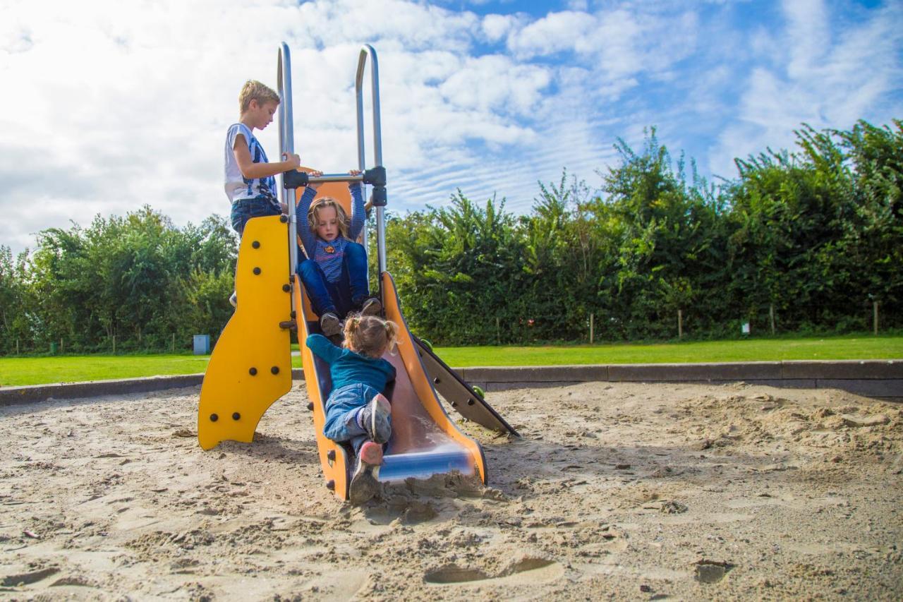 Camping De Duinhoeve Chalet Schelp Not For Companies Nieuw-Haamstede Esterno foto